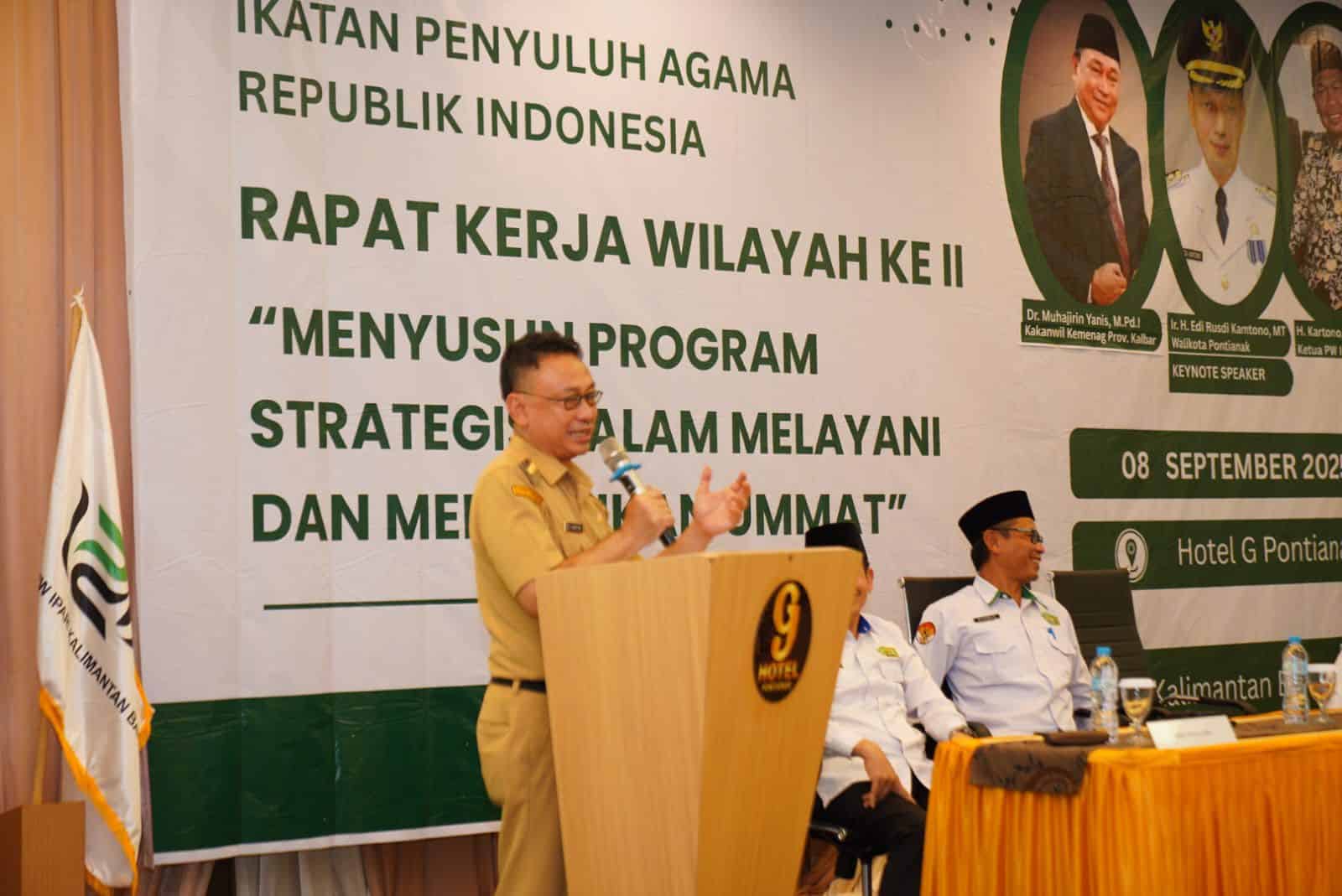 Wali Kota Edi Kamtono Jadi Keynote Speaker di Rakerwil IPARI Kalbar