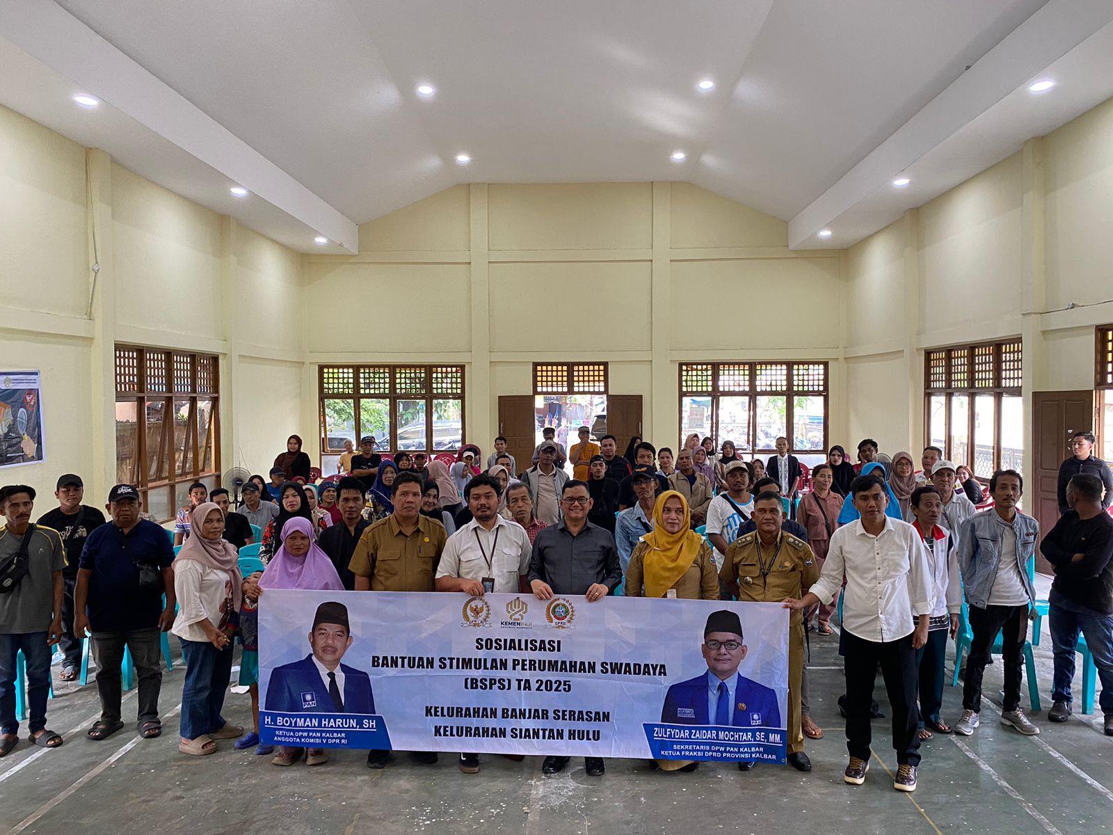 Program BSPS Hadir di Pontianak, Puluhan Rumah Warga Siap Direhab