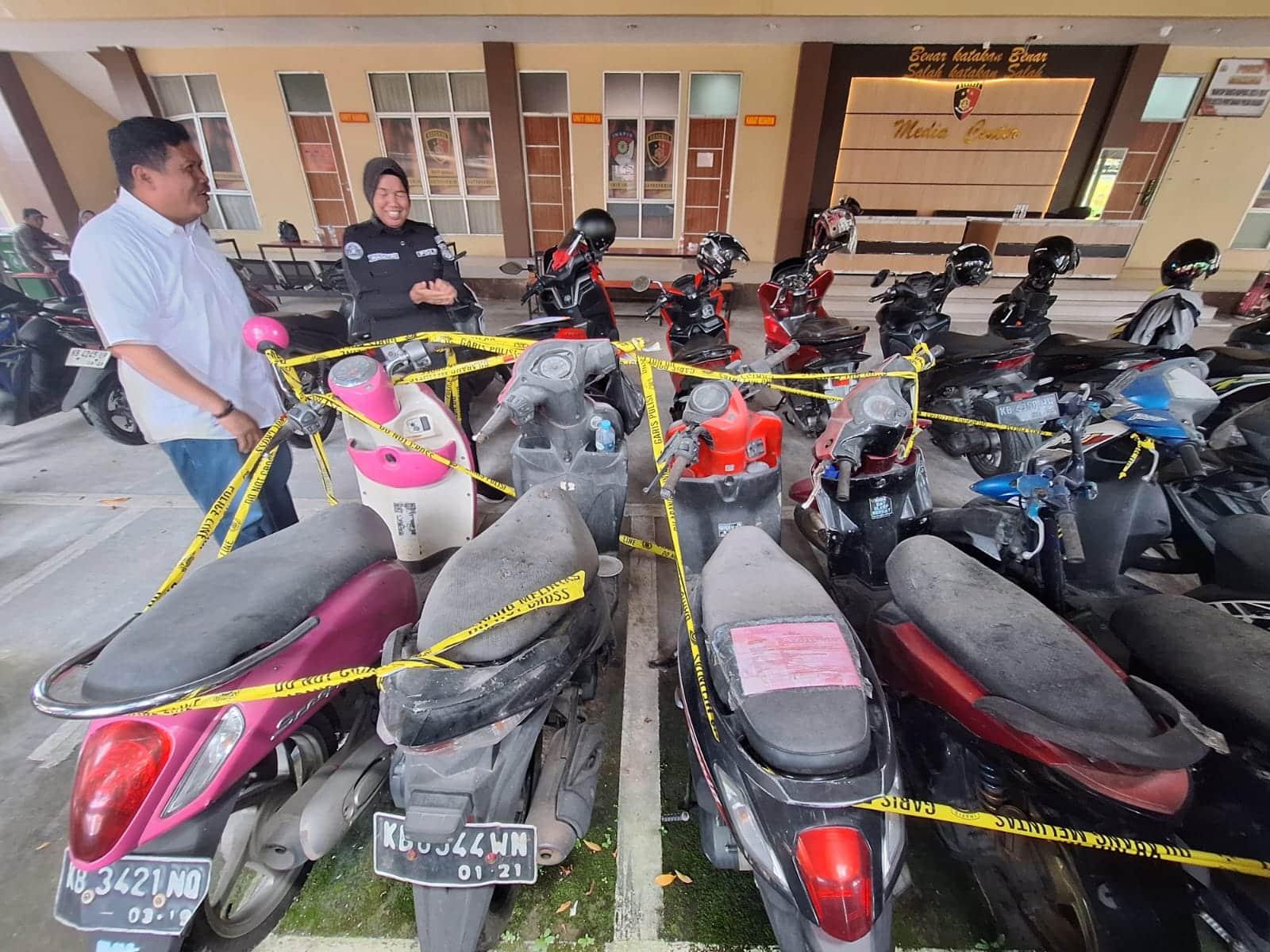 Polresta Pontianak Ungkap 8 Kasus Curanmor, Mayoritas Pelaku Jual Motor untuk Beli Sabu