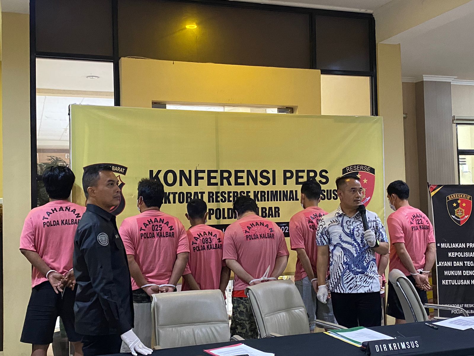 Polda Kalbar Bongkar 29 Kasus Tambang Ilegal, 56 Orang Jadi Tersangka