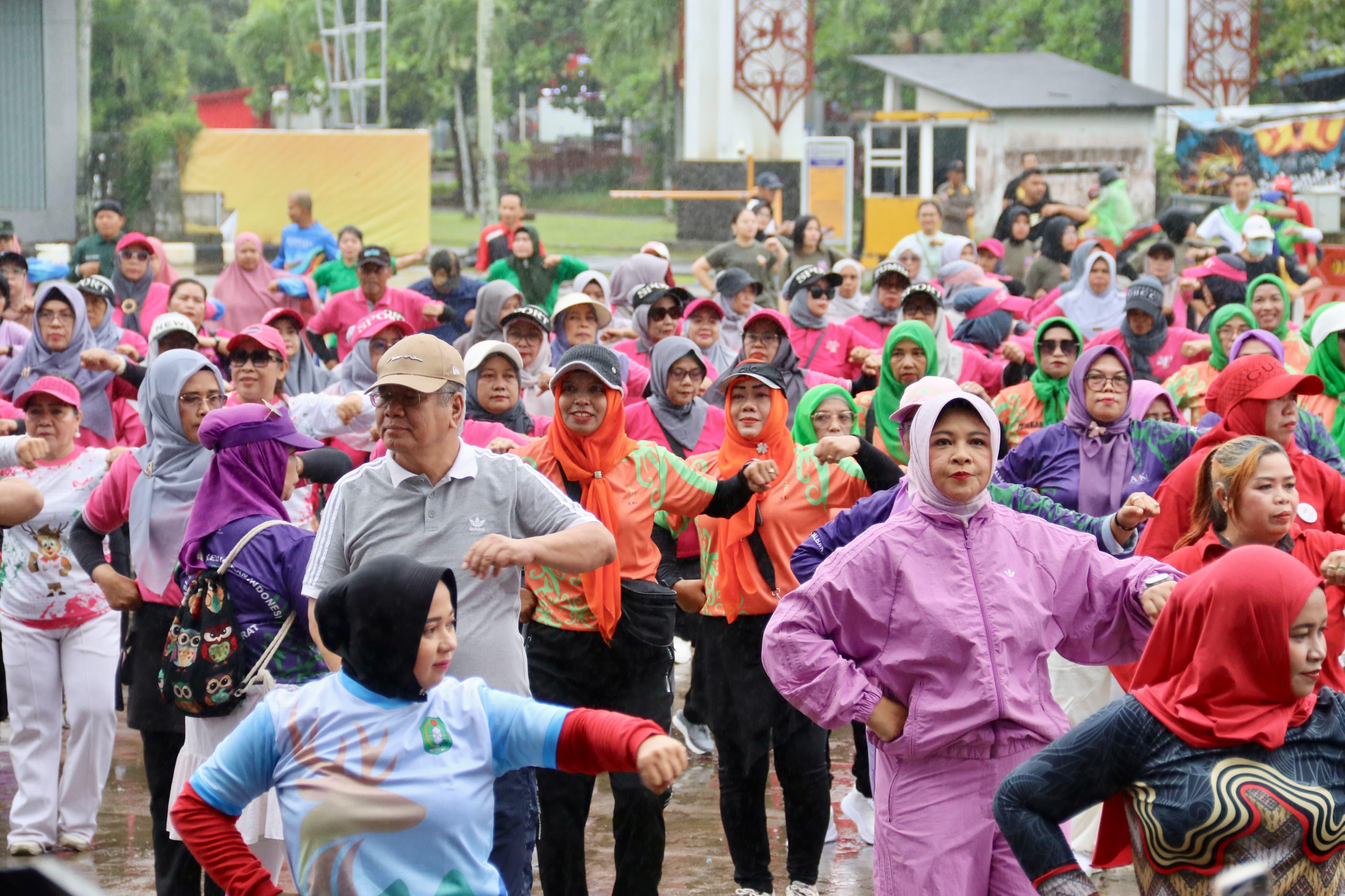 Peringati Haornas, Sekjen Korminas Apresiasi Senam Segarasa Gema Emas 2045