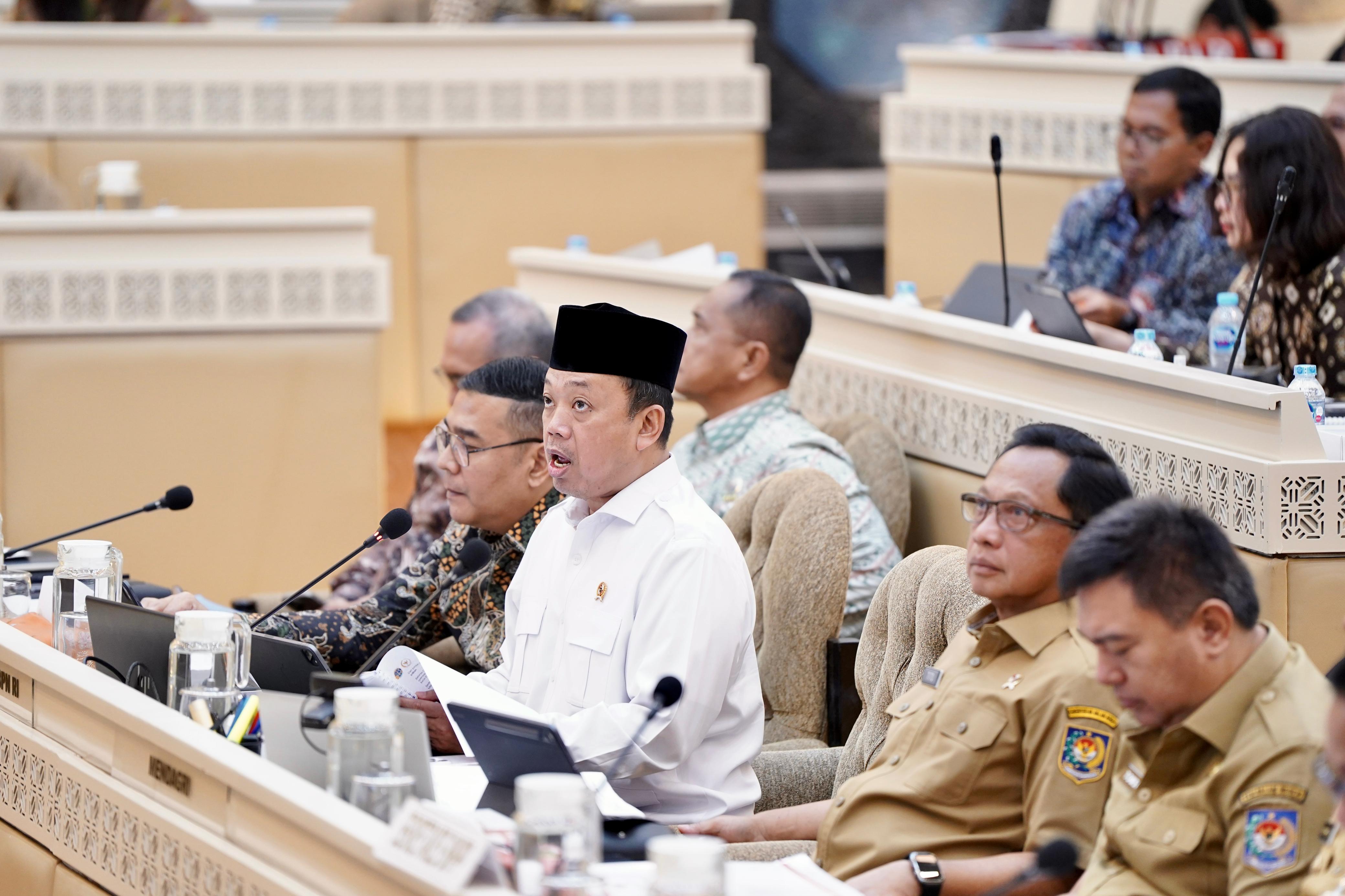 RDP Bersama Komisi II DPR RI, Pagu Anggaran Kementerian ATR/BPN Tahun 2026 Ditetapkan Rp 9,49 Triliun