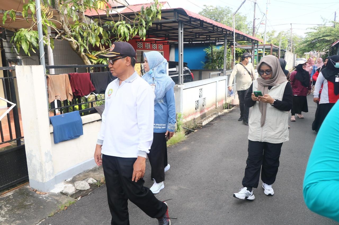 Dinkes Pontianak Pimpin Gerakan Bersama Pemberantasan Sarang Nyamuk, Upaya Tekan Lonjakan DBD