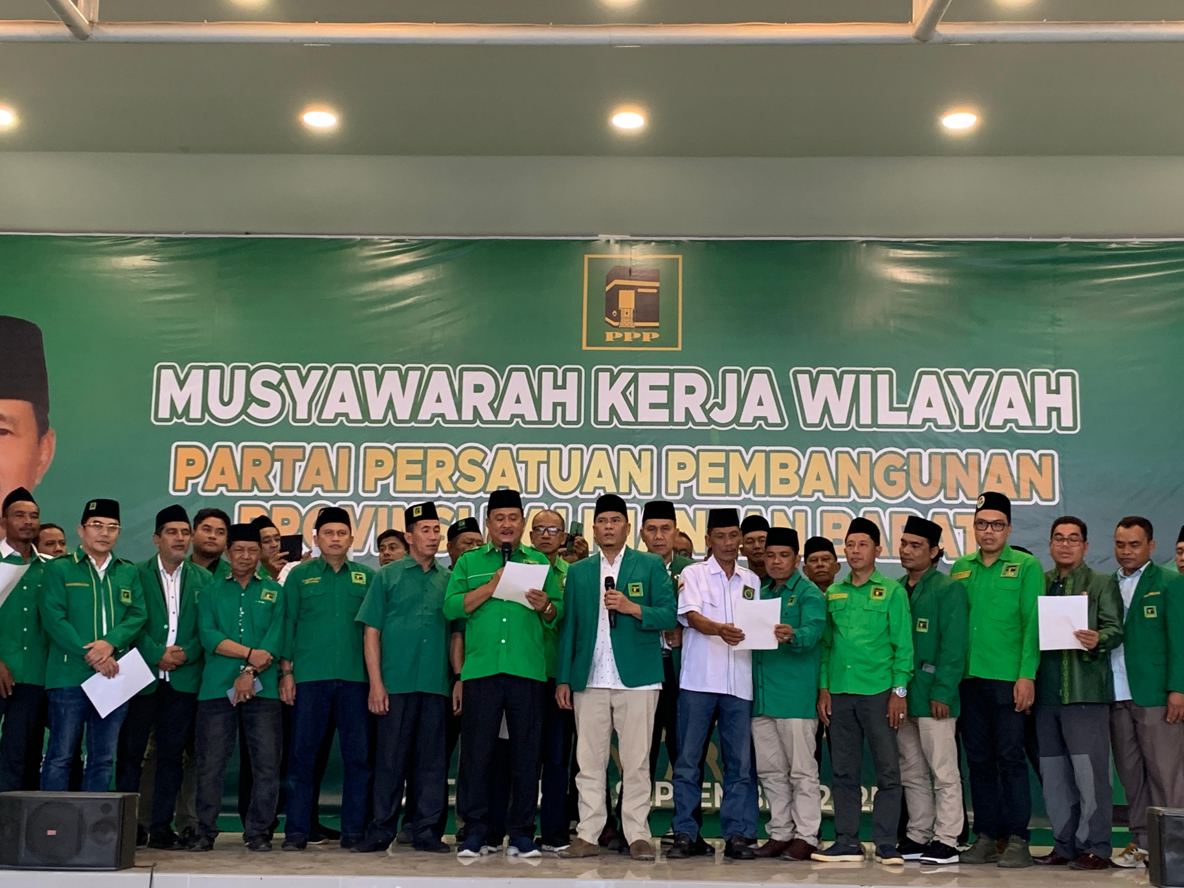 PPP Kalbar Kompak Dukung Agus Suparmanto–Gus Yasin Pimpin Partai