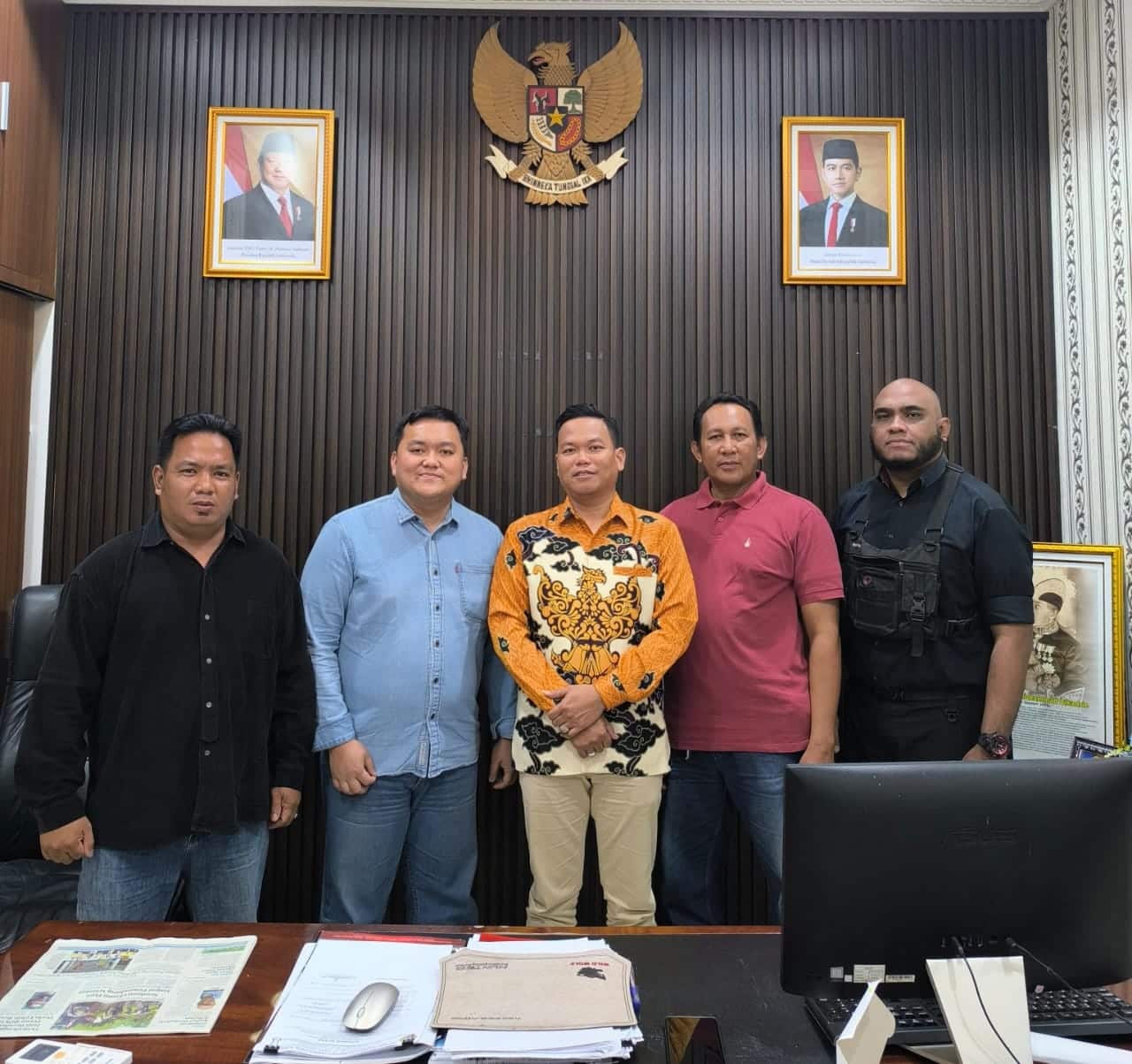 DPRD Pontianak Sambut Hangat Silaturahmi Pengurus PWI Kalbar 