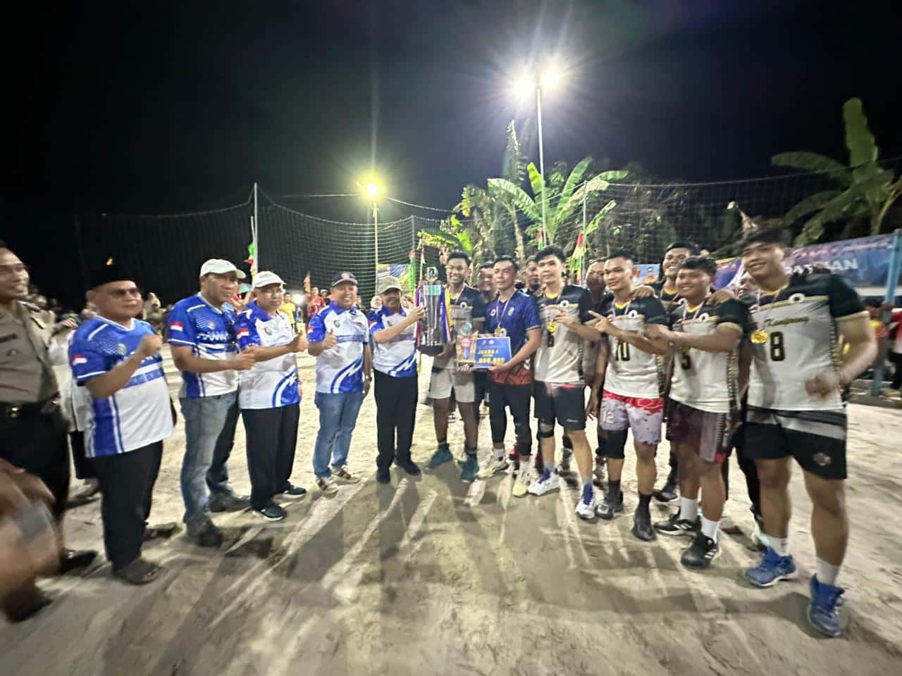 Kejuaraan Voli Antar Desa Zona II Pengkab PBVSI Mempawah 2025 Resmi Ditutup