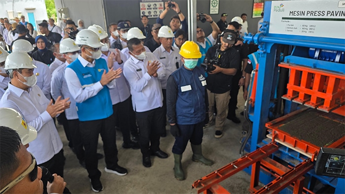 Warga Binaan Lapas Nusakambangan Ubah Limbah FABA Jadi Produk Bernilai Ekonomi, PLN Dukung Transformasi