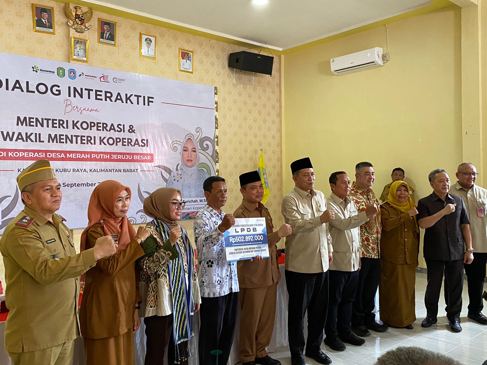 2.143 Koperasi Desa Merah Putih Telah Terbentuk di Kalbar