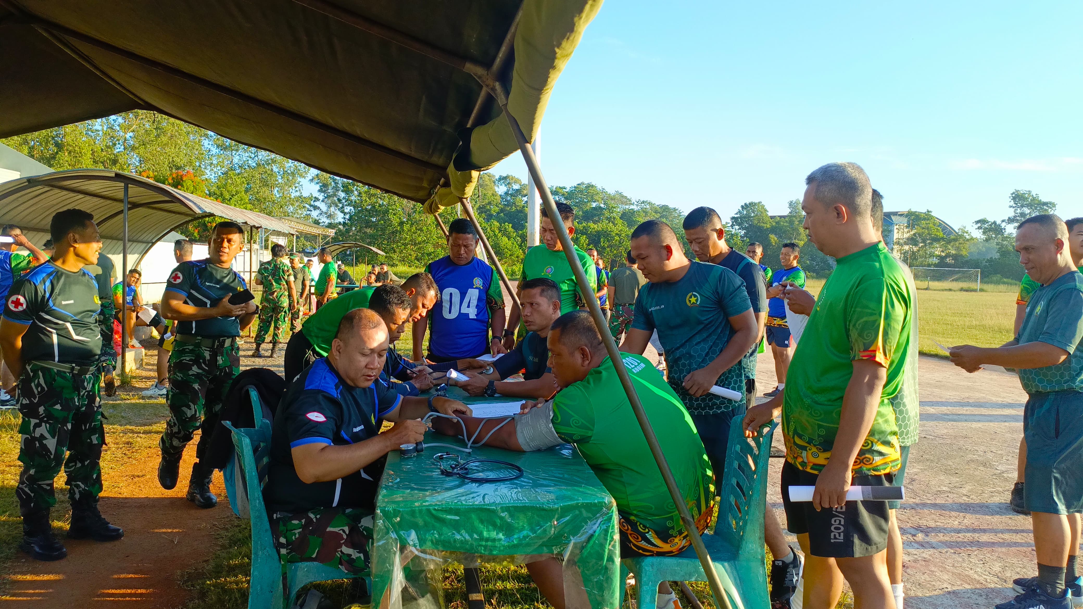 Prajurit Kodim Mempawah Ikuti Garjas Kenaikan Pangkat Periode 1 April 2026