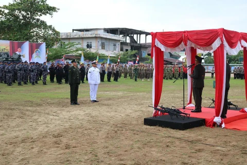 Kodim Ketapang Peringati HUT TNI ke-80 dengan Khidmat