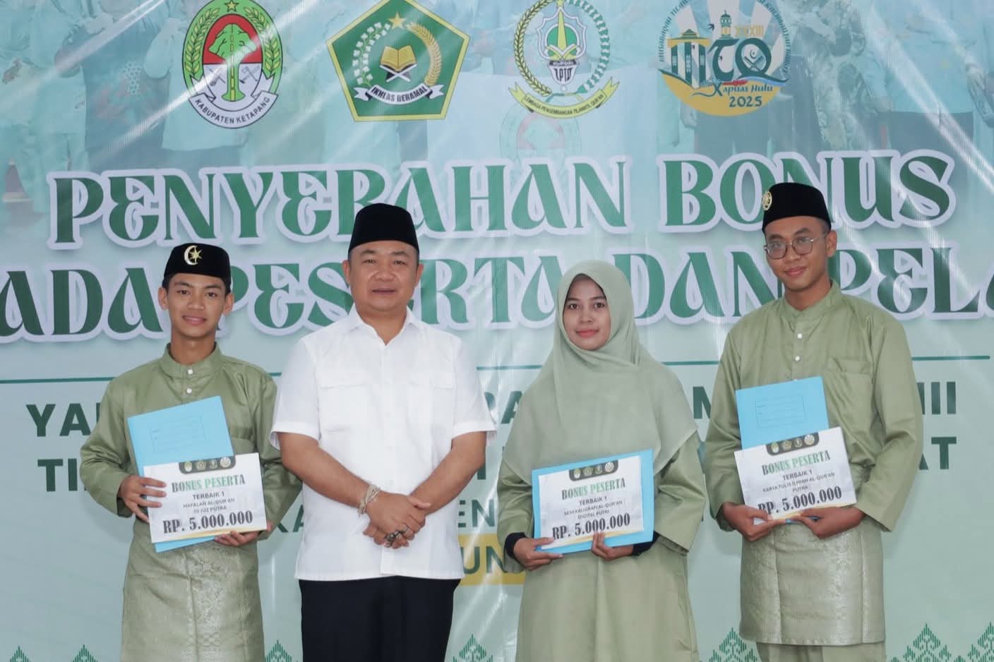 Pemkab Ketapang Beri Bonus Rp 135 Juta untuk Kafilah dan Pelatih MTQ XXXIII Kalbar