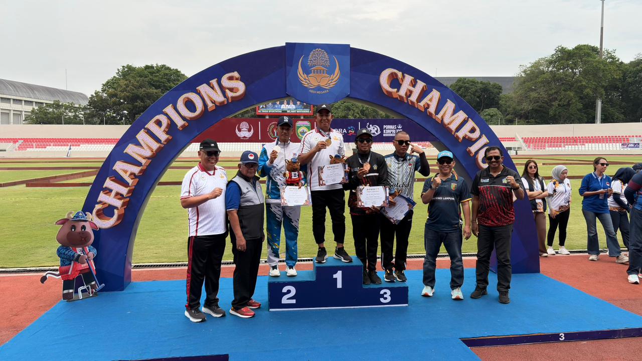 Kalbar Raih 7 Medali di Pornas Korpri XVII Palembang dan Masuk 15 Besar Nasional