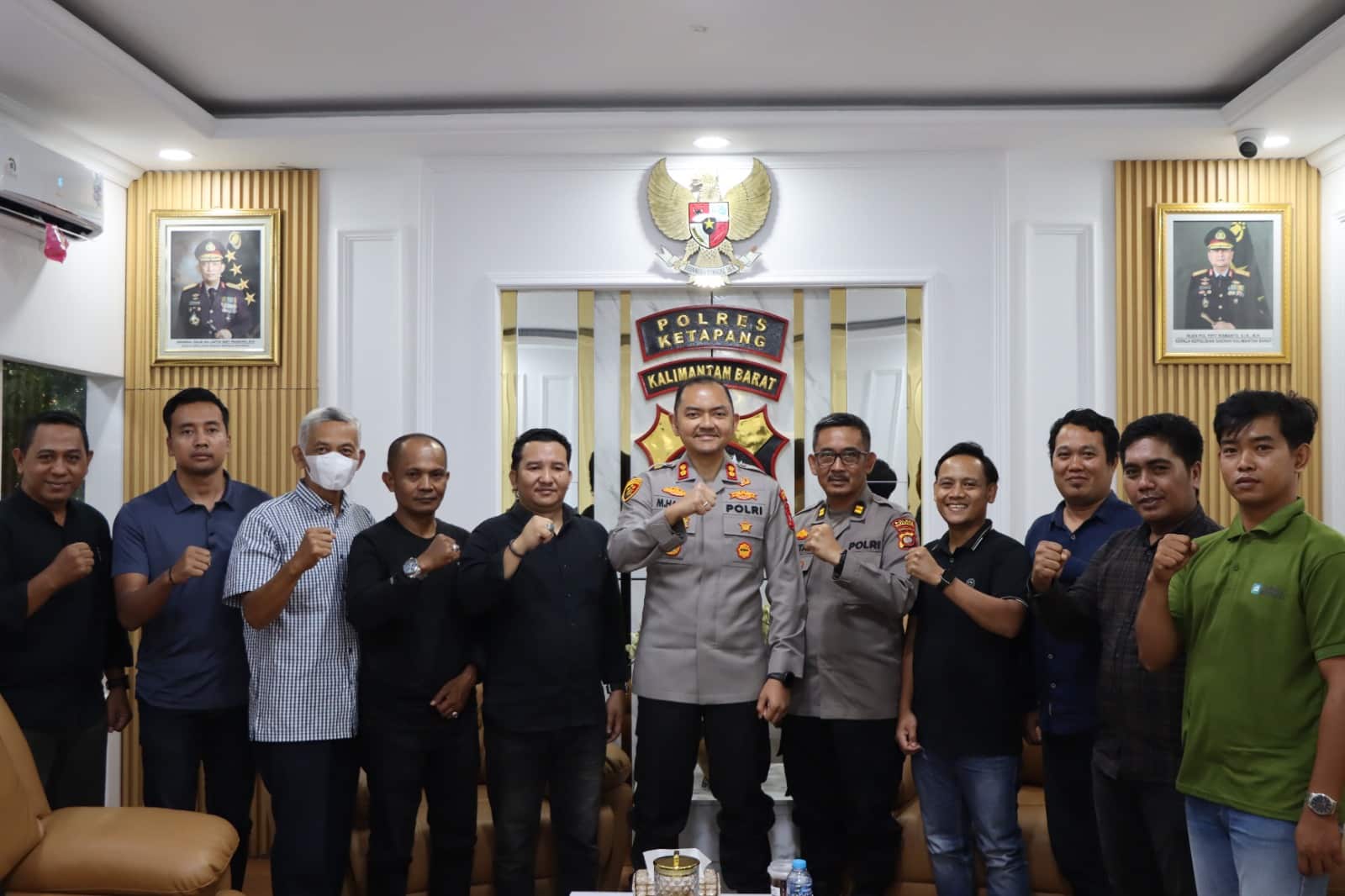 Polres Ketapang dan Kawan Perkuat Sinergi, Dorong Transparansi Informasi Publik