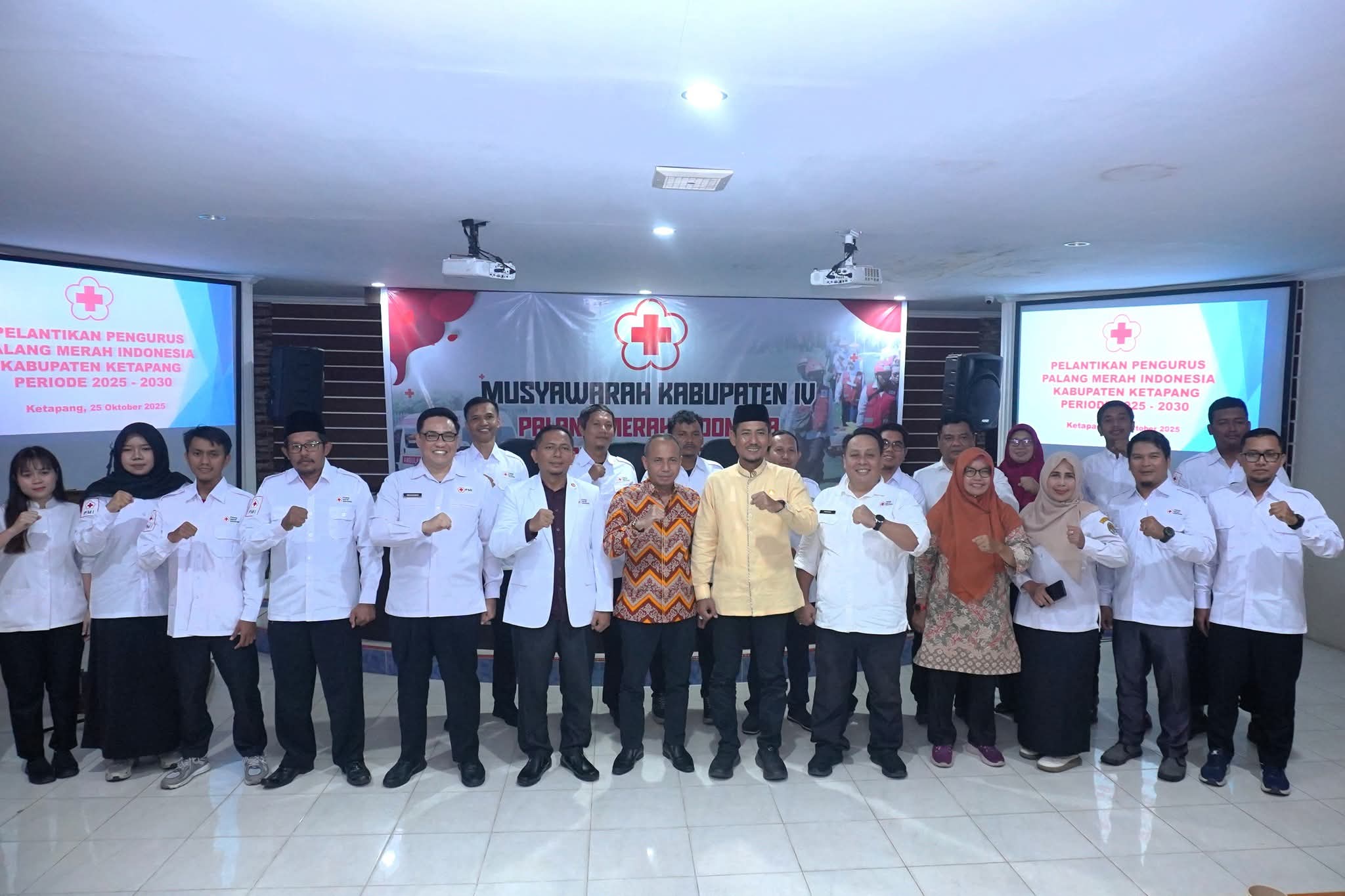 M Puadi Pimpin PMI Ketapang, Achmad Sholeh Jadi Ketua Dewan Kehormatan