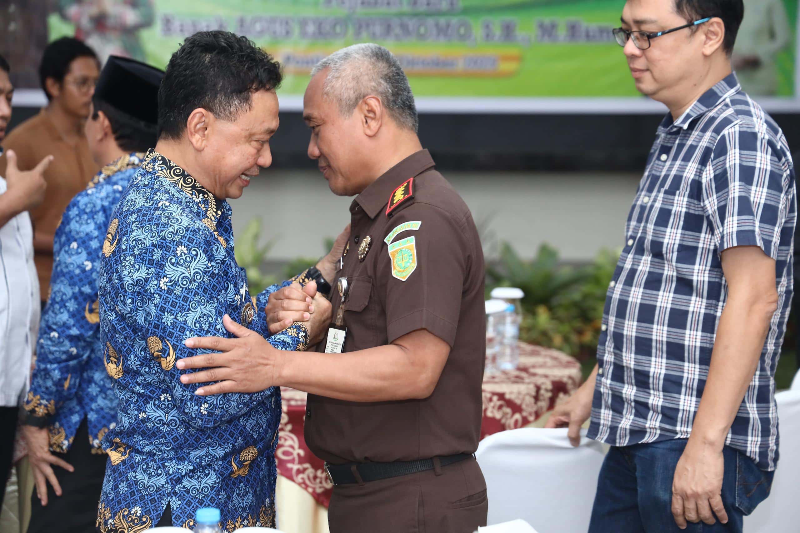 Edi Kamtono Apresiasi Kinerja Aluwi, Sambut Hangat Kajari Baru Pontianak