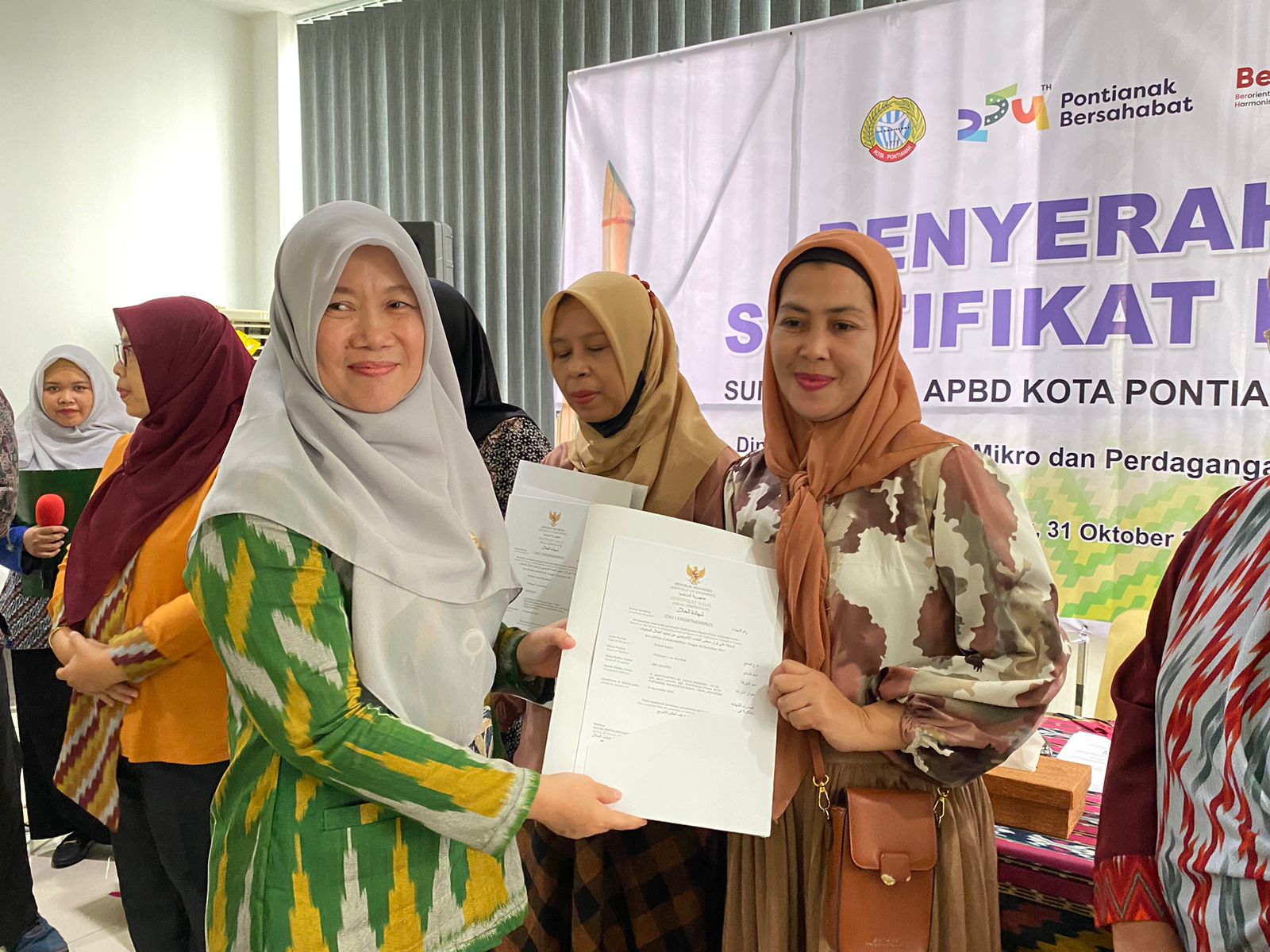 Pemkot Pontianak Fasilitasi 40 UMKM Dapat Sertifikasi Halal Gratis