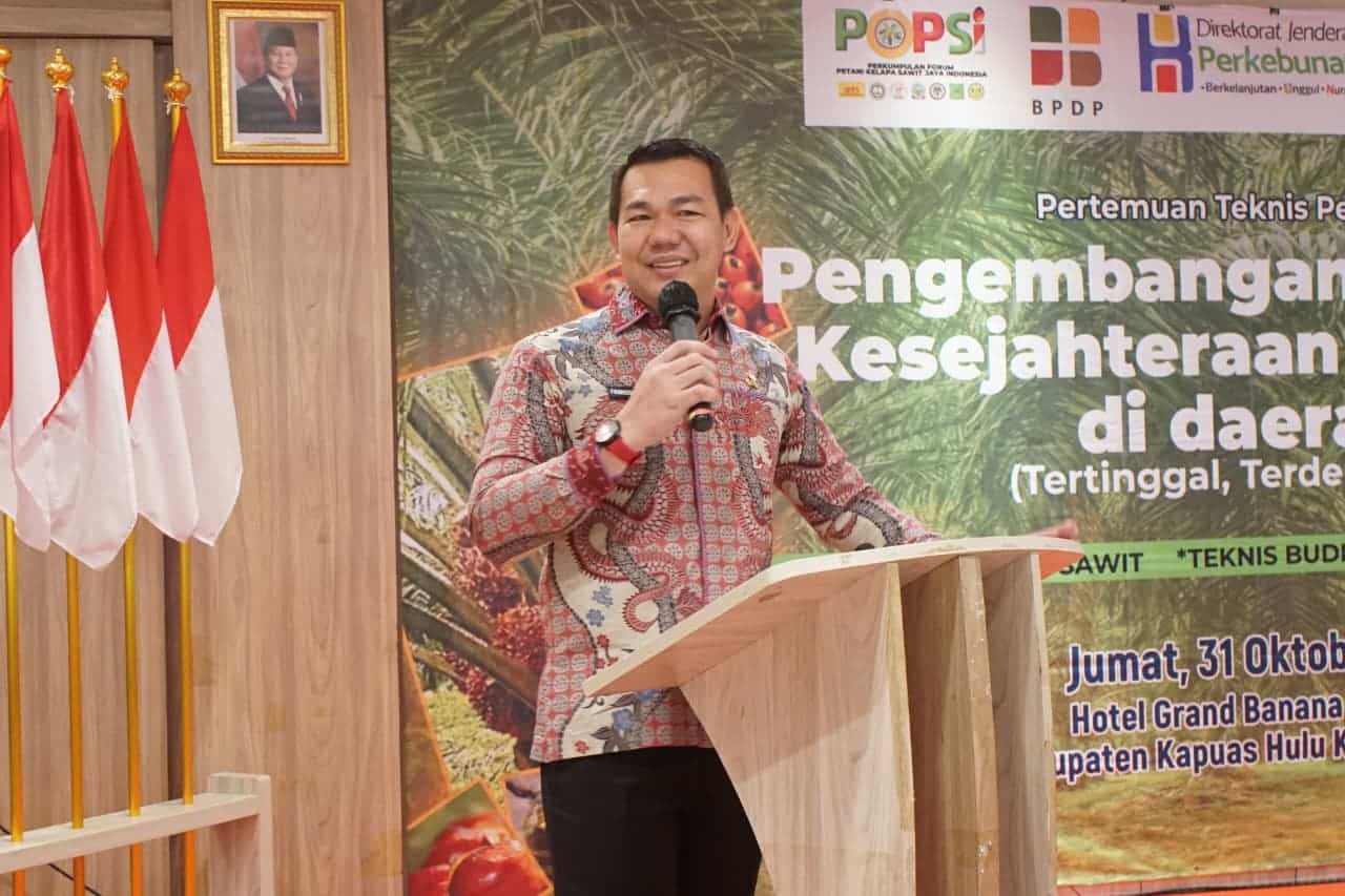 Bupati Kapuas Hulu Dorong Pengembangan Sawit Berkelanjutan untuk Kesejahteraan Masyarakat