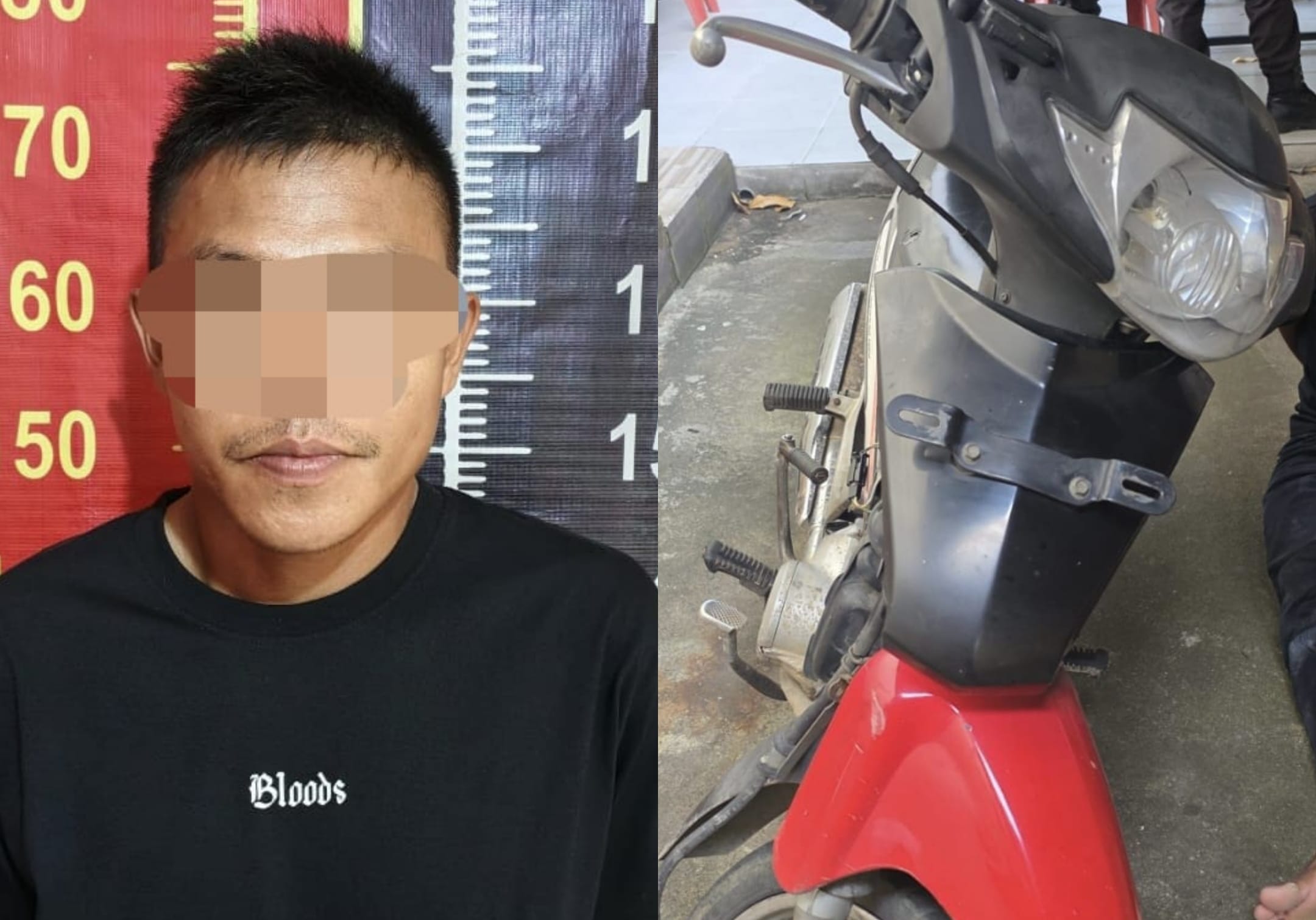 Tim Berang-Berang Pontianak Timur Amankan Pelaku Curanmor