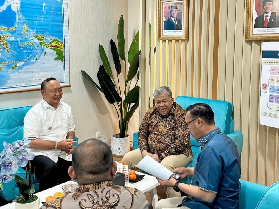 Bupati Ketapang Audiensi dengan Wamen Perkim Fahri Hamzah, Bahas Penataan Kawasan dan Perumahan Rakyat