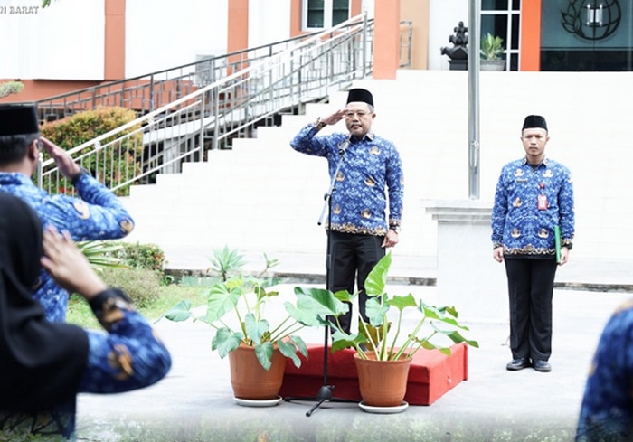 Kantor Wilayah BPN Kalbar Gelar Upacara Hari Kesaktian Pancasila 2025