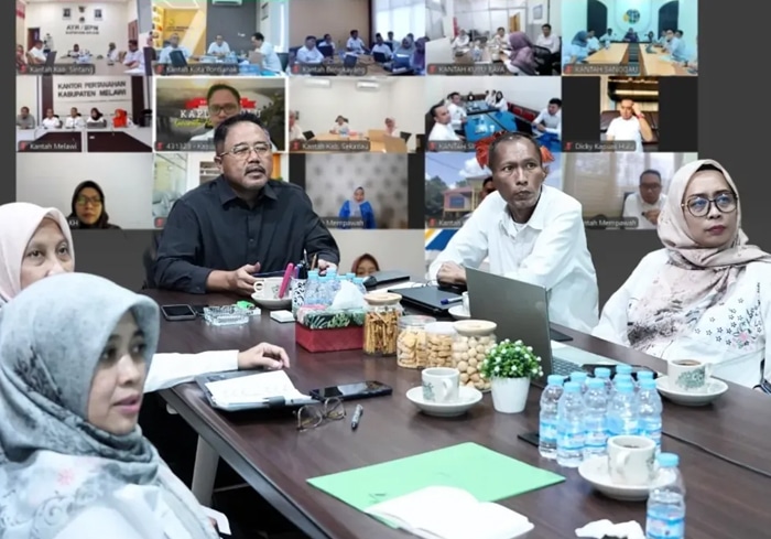 Kanwil BPN Kalbar Gelar Rakor Tindak Lanjut Rapim, Fokus Percepatan Transformasi Digital Layanan Pertanahan