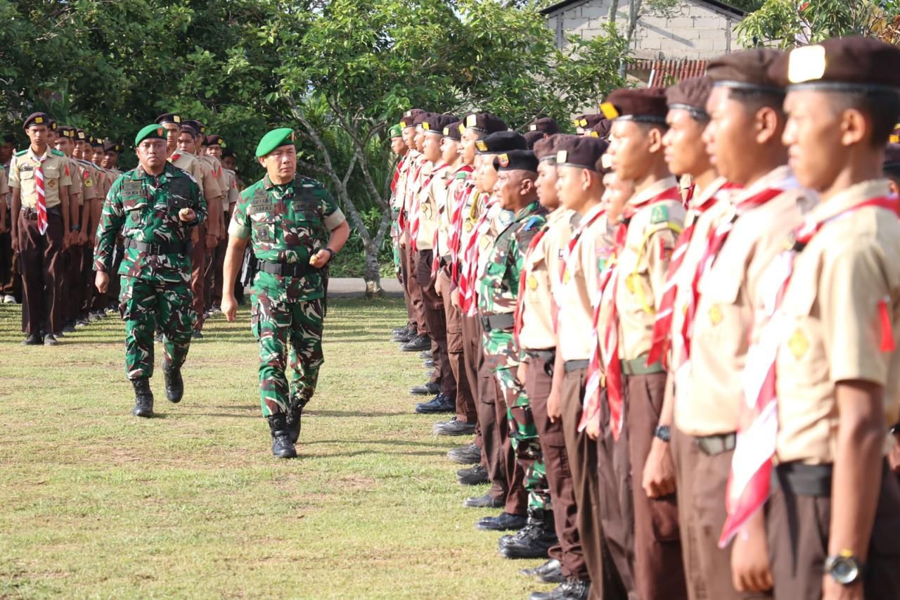 Dandim Putussibau Dukung KKRI Tumbuh Jadi Kader Bangsa yang Berintegritas, Disiplin dan Cinta Tanah Air