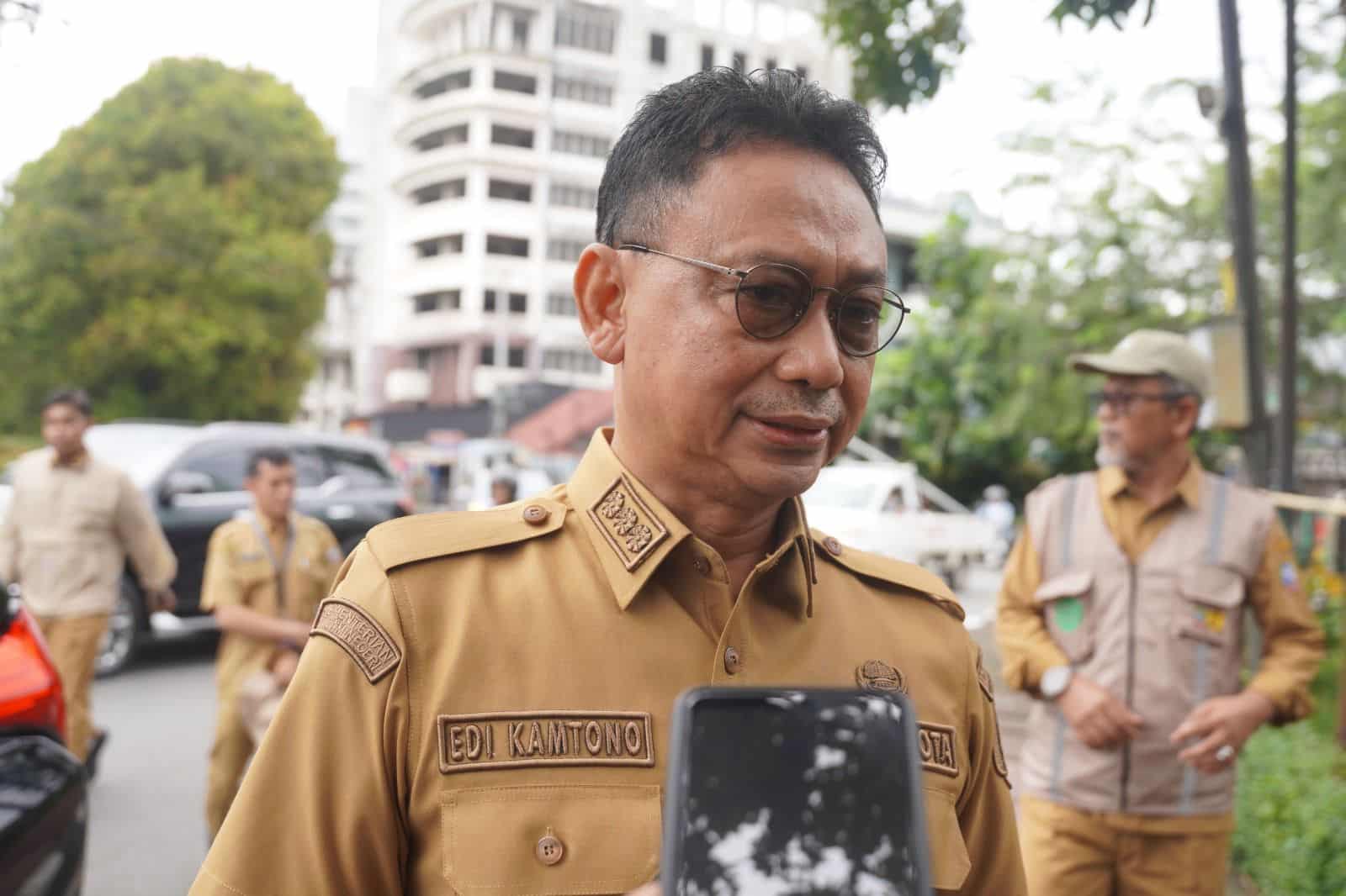 Tanggapan Edi Kamtono Soal Ruko Roboh di Jalan Sisingamangaraja