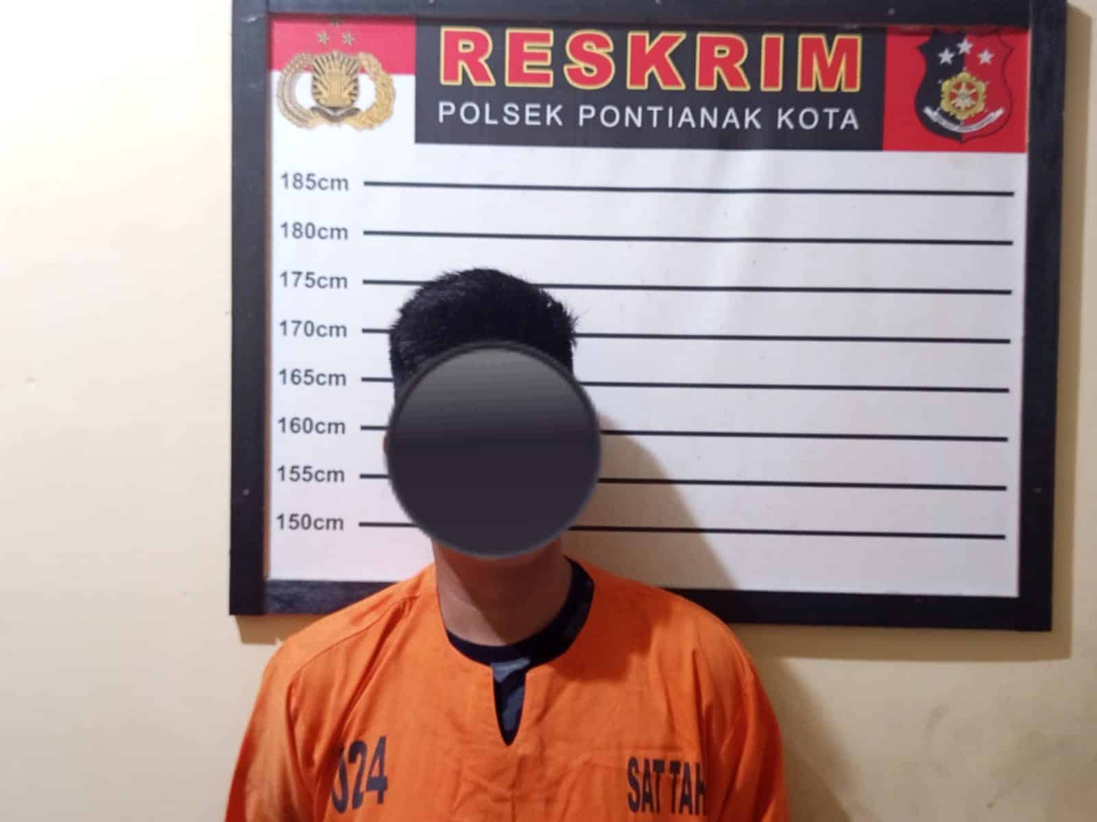 Residivis di Pontianak Ditangkap Usai Bobol Rumah, Curi Set Meja Makan hingga Tong Oren
