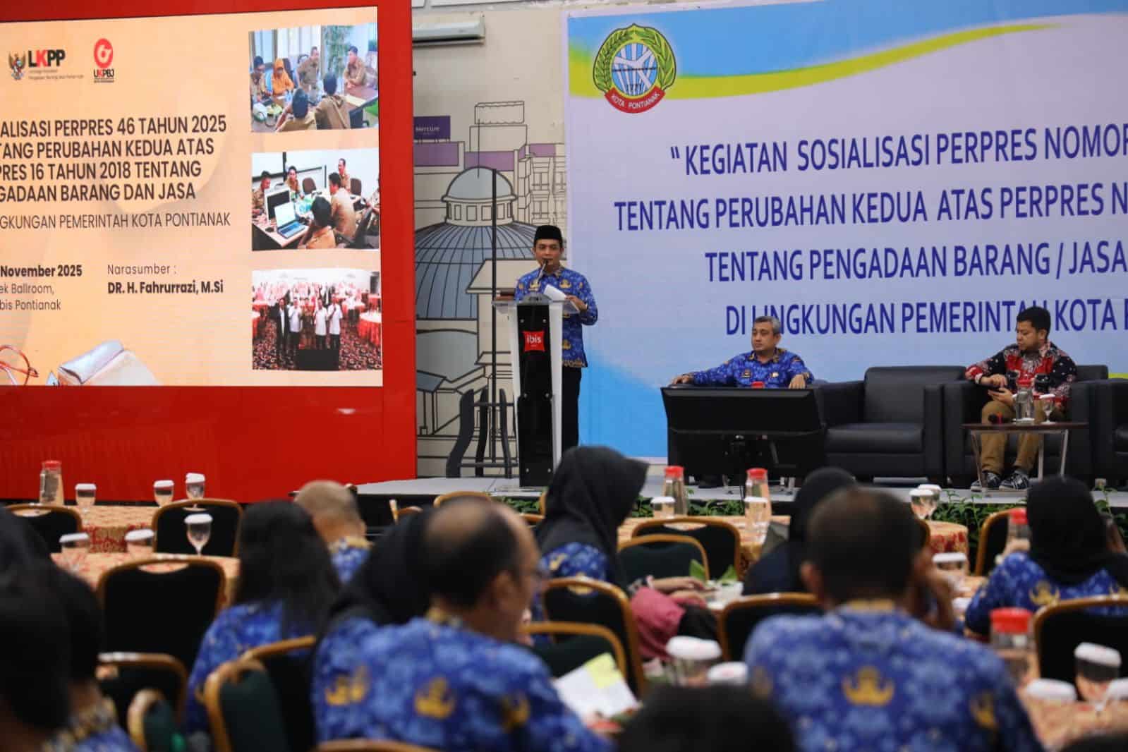 Pemkot Pontianak Sosialisasikan Perpres 46 Tahun 2025