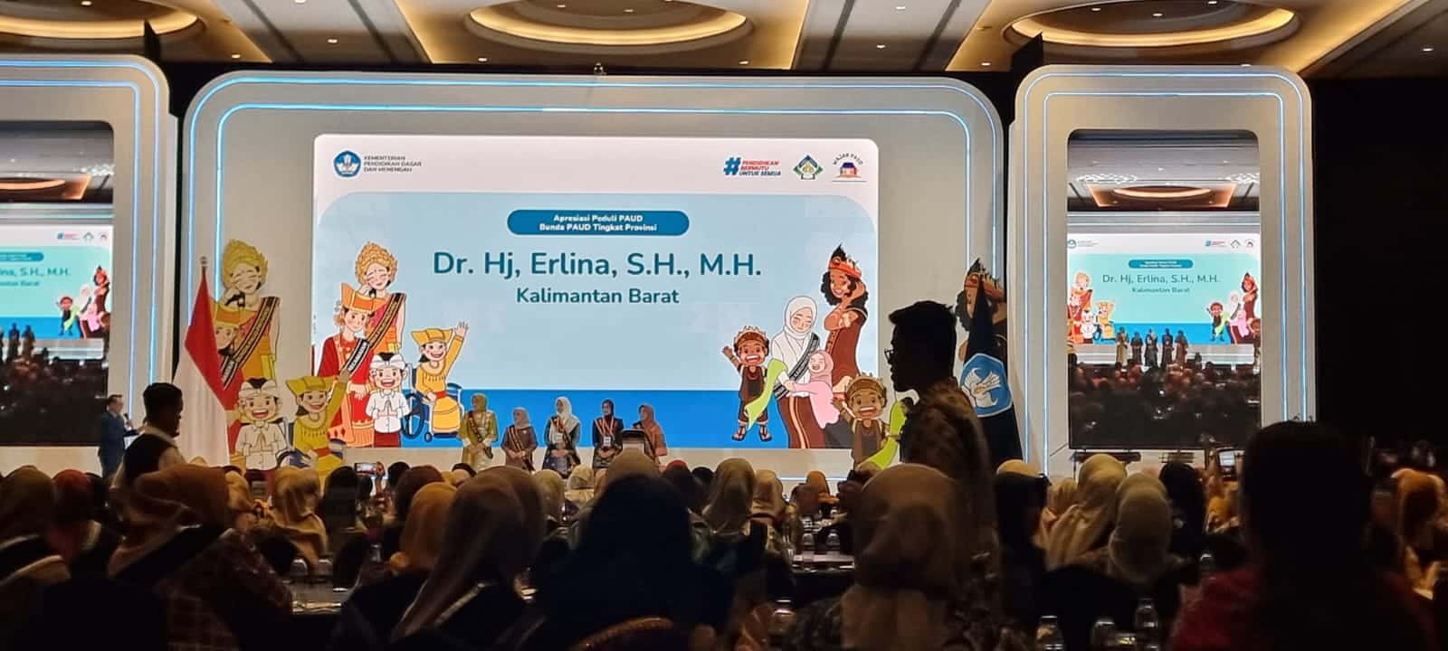 Erlina Raih Penghargaan pada Puncak Apresiasi Bunda PAUD Tingkat Nasional 2025