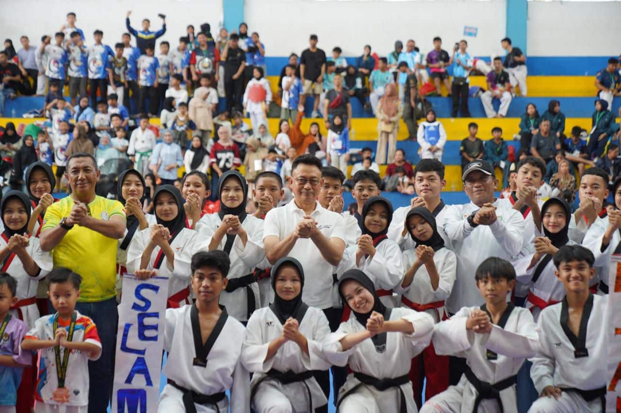 481 Atlet se-Kalbar Berlaga di Taekwondo Wali Kota Pontianak Cup 4