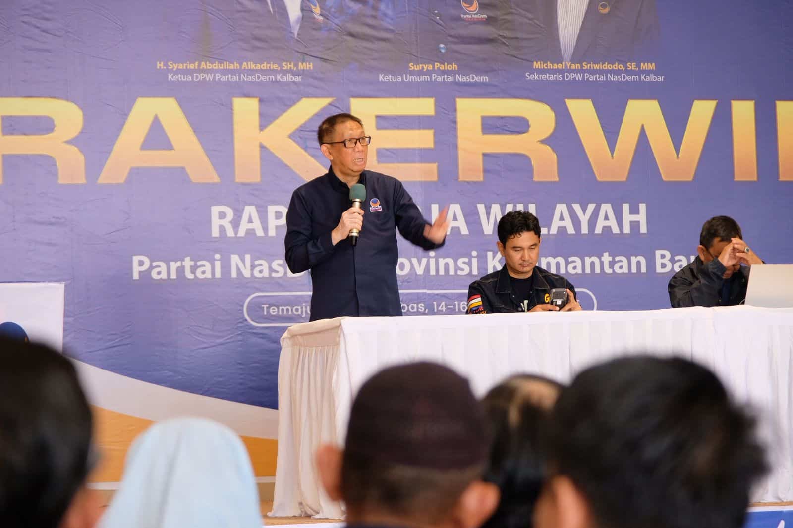 Tekankan Perubahan, Sutarmidji Ajak Kader Nasdem Serius Perjuangkan Suara Rakyat