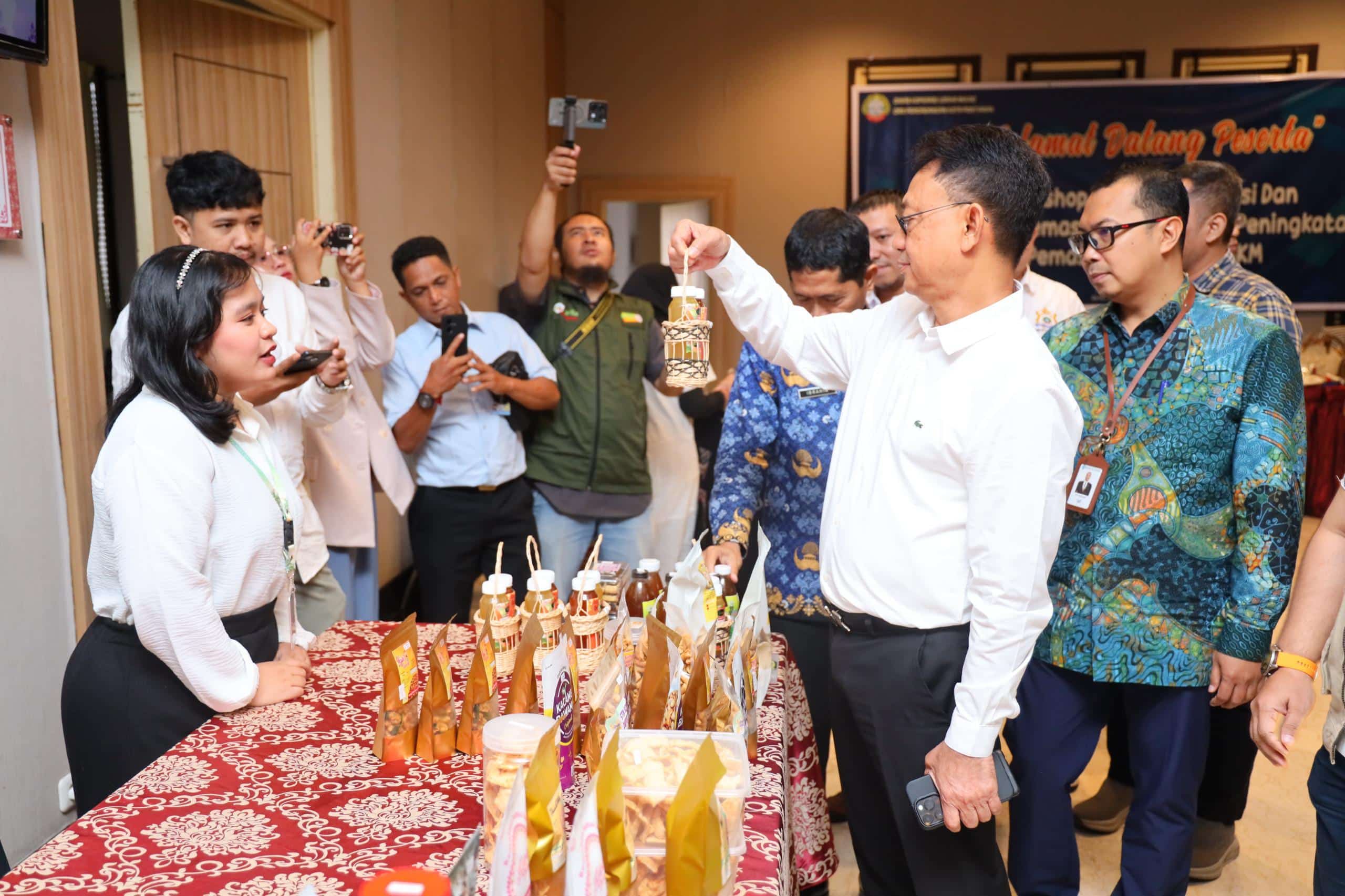 Wali Kota Pontianak Buka Workshop Strategi Promosi dan Kualitas Kemasan Bagi UMKM