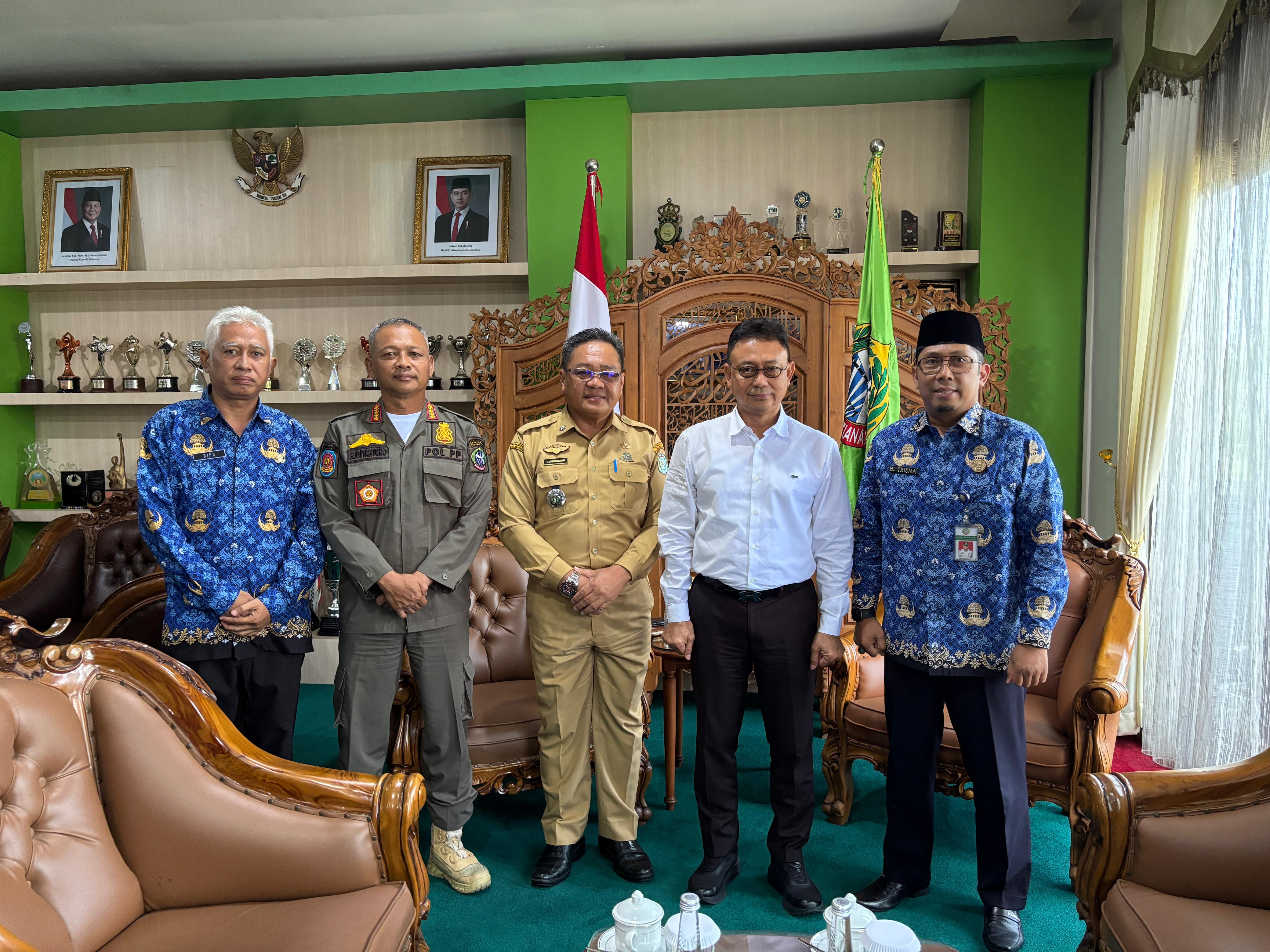 Terima Audiensi Dishub Kalbar, Edi Kamtono Siap Dukung Jalan Satu Arah di Sungai Raya Dalam