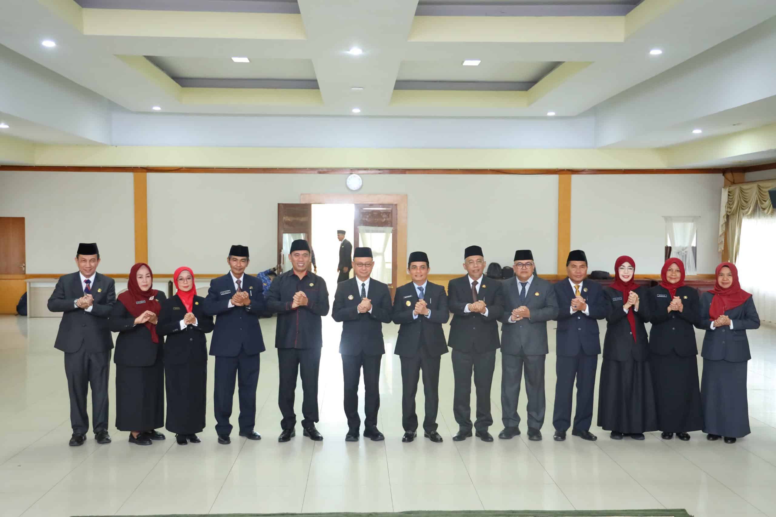 Edi Kamtono Lantik Sembilan Pejabat Tinggi Pratama