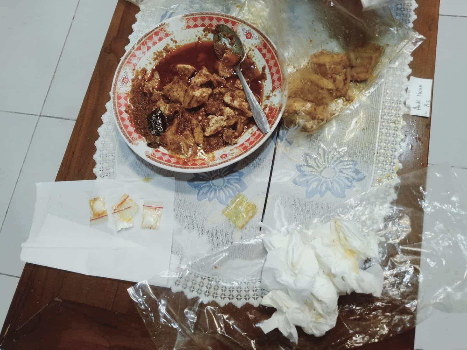 Petugas Lapas Sintang Gagalkan Penyeludupan Sabu yang Disisipkan di Sambal Tahu