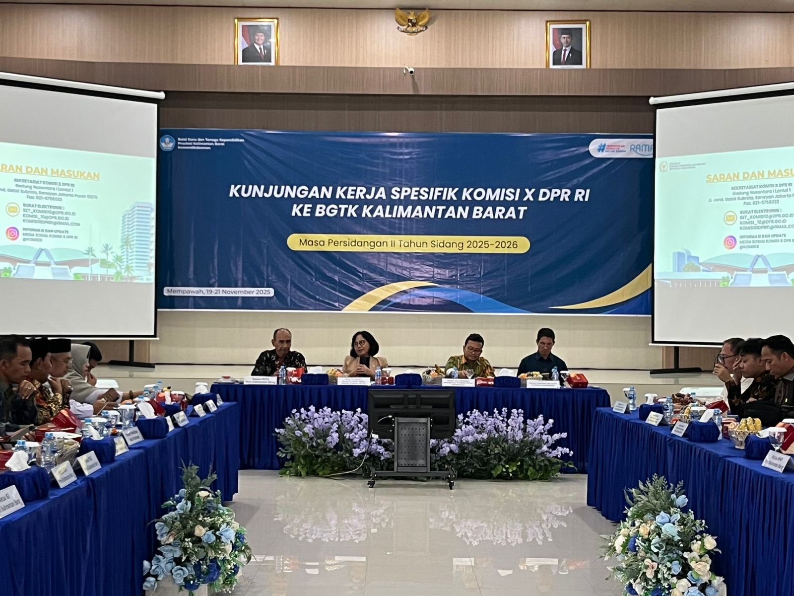 Komisi X DPR RI Jaring Aspirasi Revisi UU Sisdiknas di Kalbar, BGTK Sampaikan Sejumlah Masukan Krusial