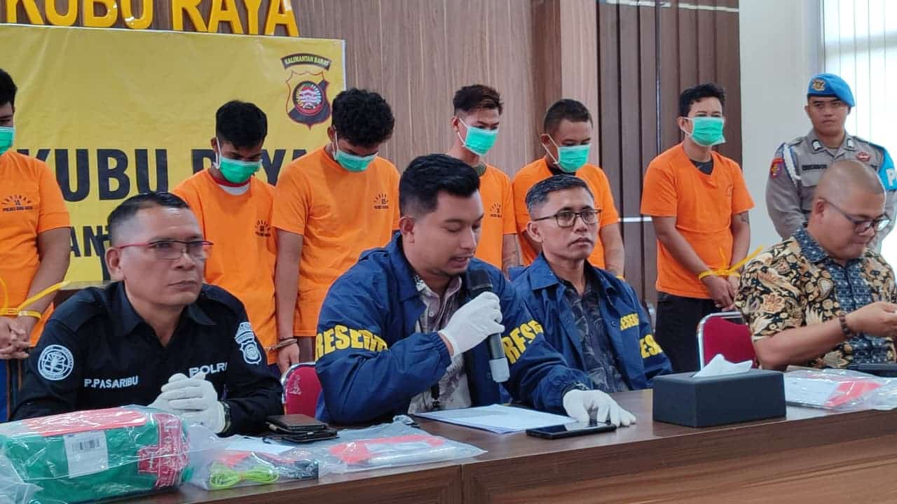 Polres Kubu Raya Ungkap Empat Kasus yang Jadi Perhatian