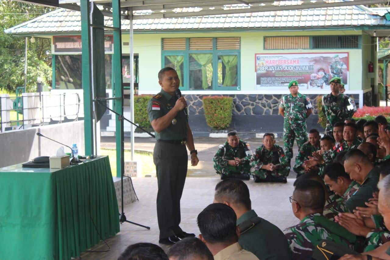 Jamdan Komandan Kodim Putussibau: Hindari Pelanggaran Sekecil Apapun