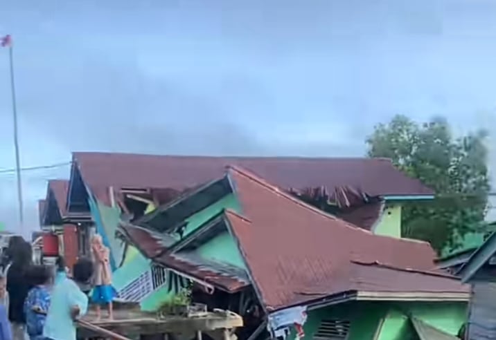 Kantor Desa Tanjung Roboh, Camat Suhaid: Sementara Pindah ke Gedung Posyandu