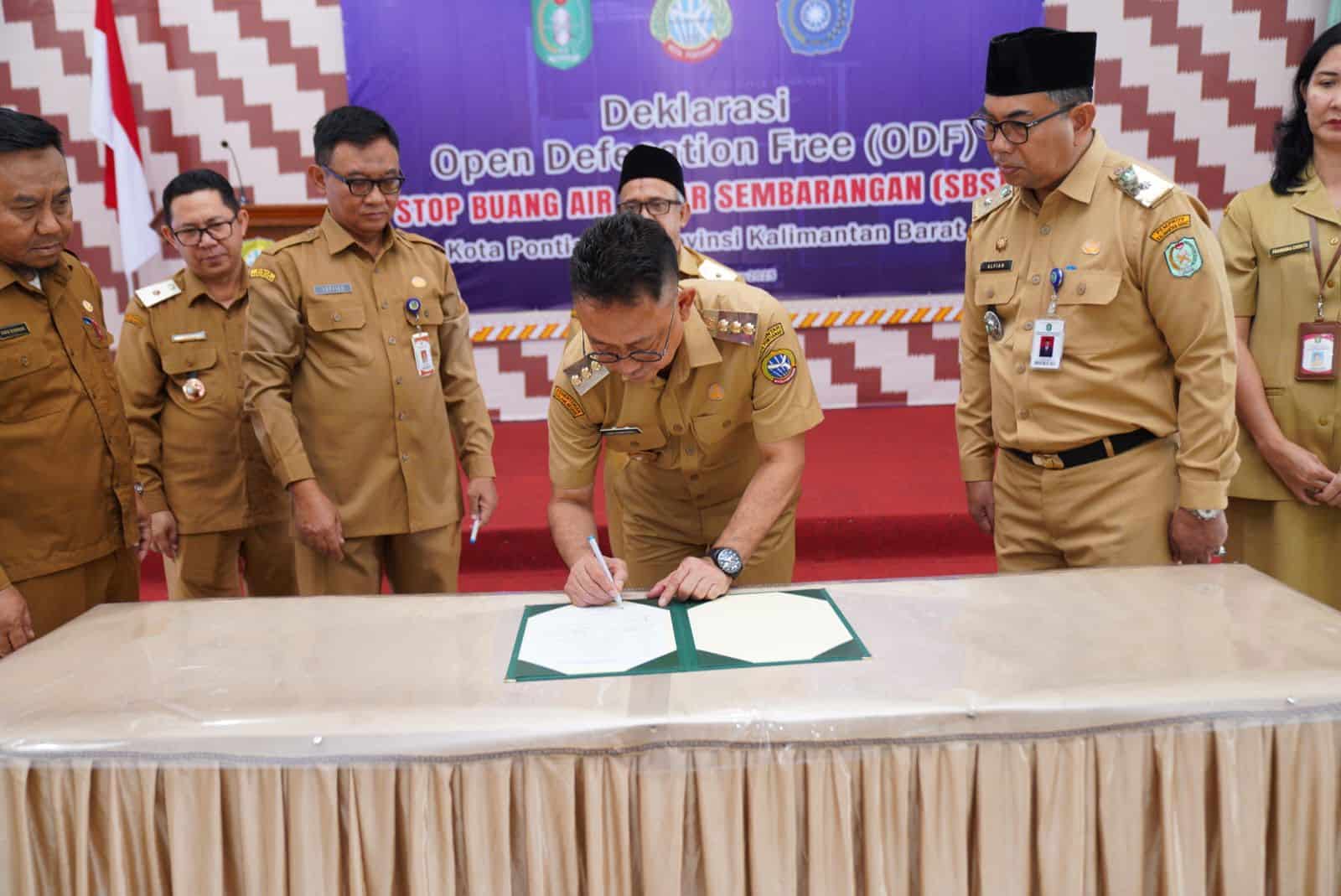 Pontianak Deklarasikan Setop BAB Sembarangan