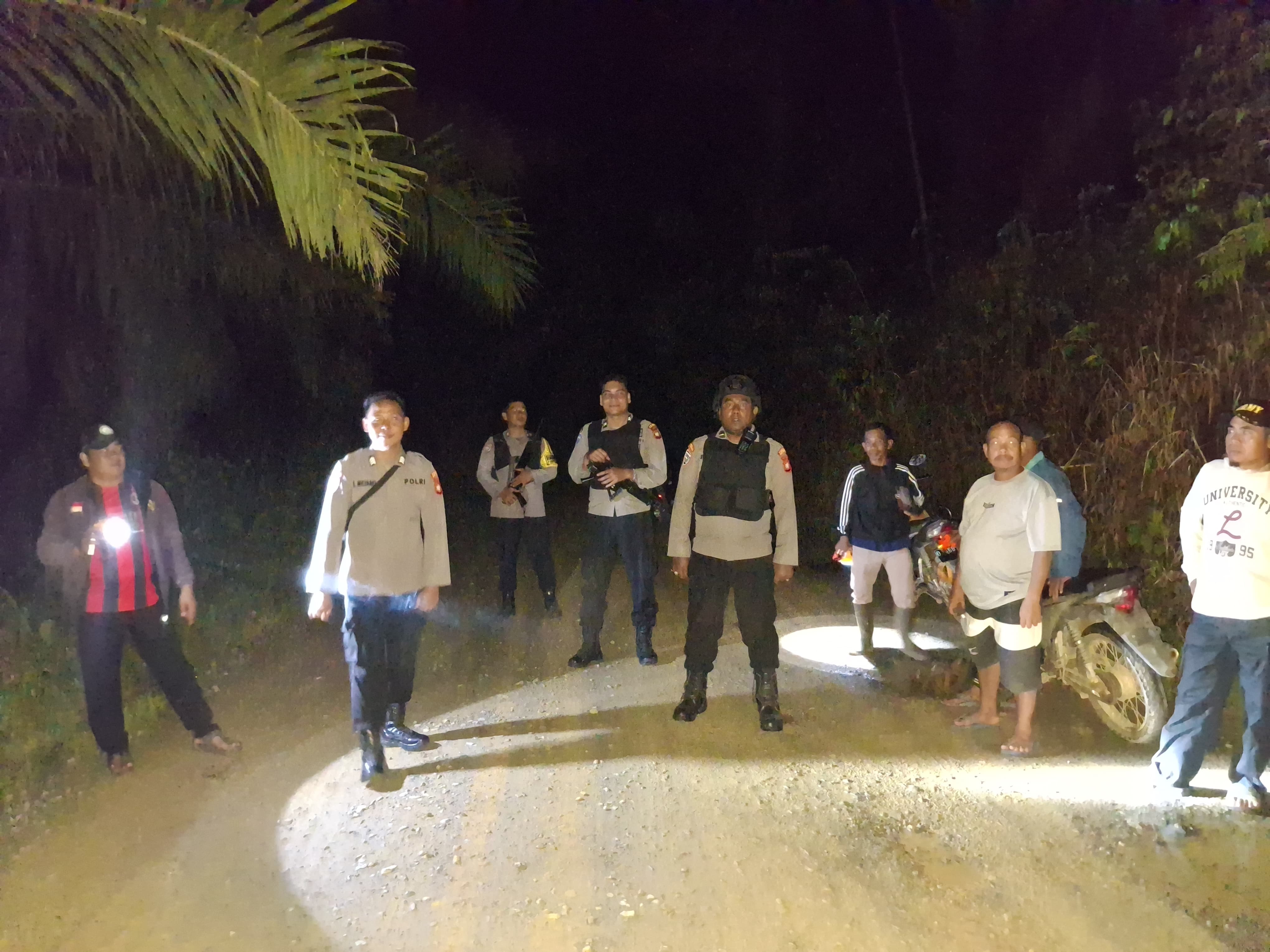 Cek Lokasi Hingga Patroli, Polsek Nanga Taman Tegaskan Isu Begal di Nanga Kiungkang Hoaks