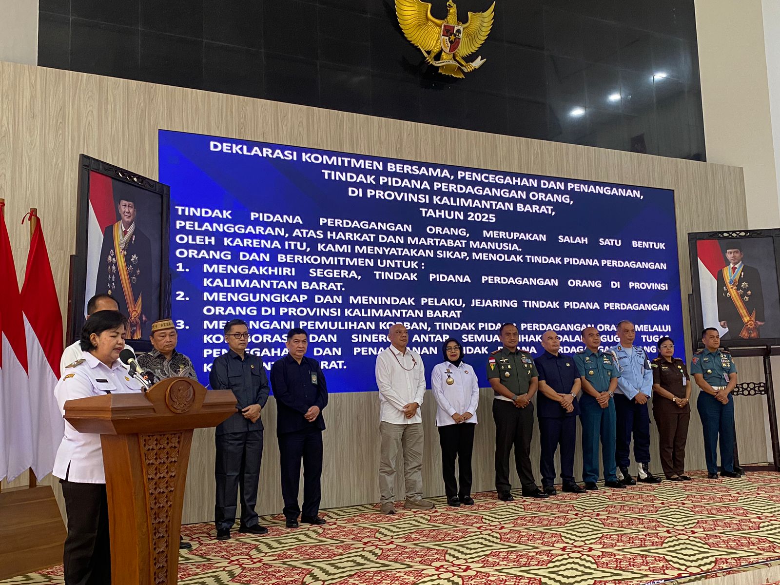 Berantas Perdagangan Orang, Pemprov Kalbar Bentuk Gugus Tugas PP TPPO