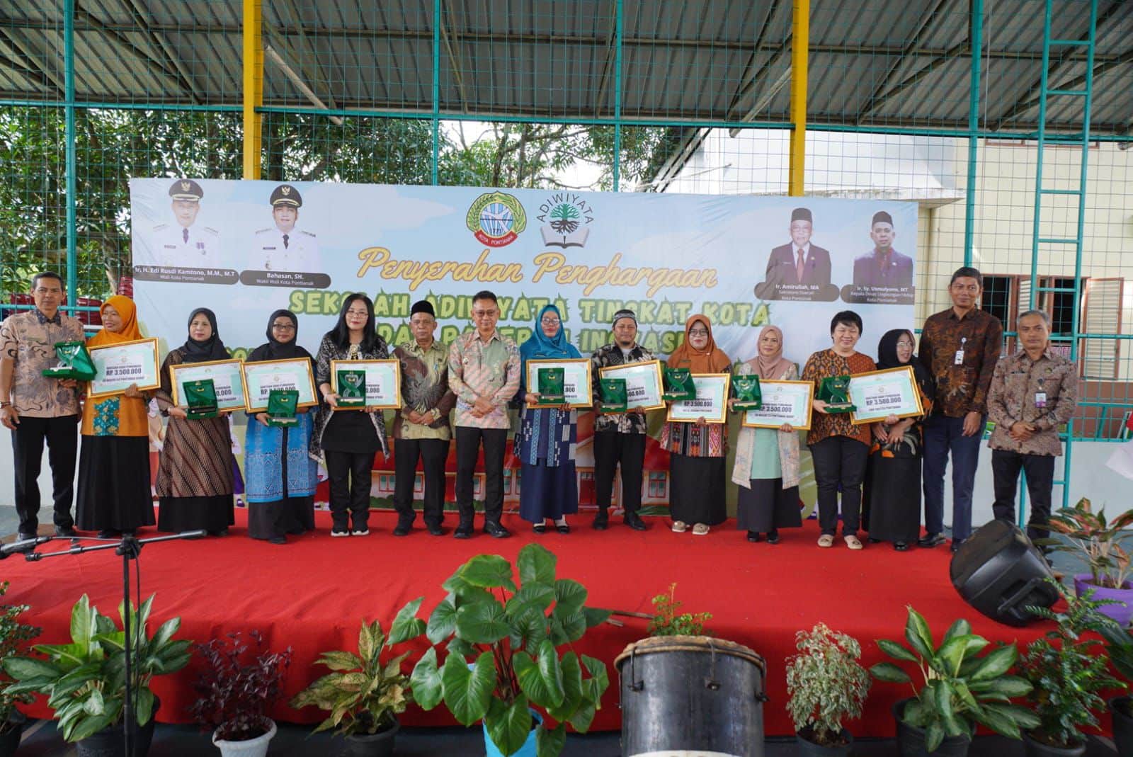 Wujudkan Sekolah Ramah Lingkungan, Sembilan Sekolah Diganjar Adiwiyata