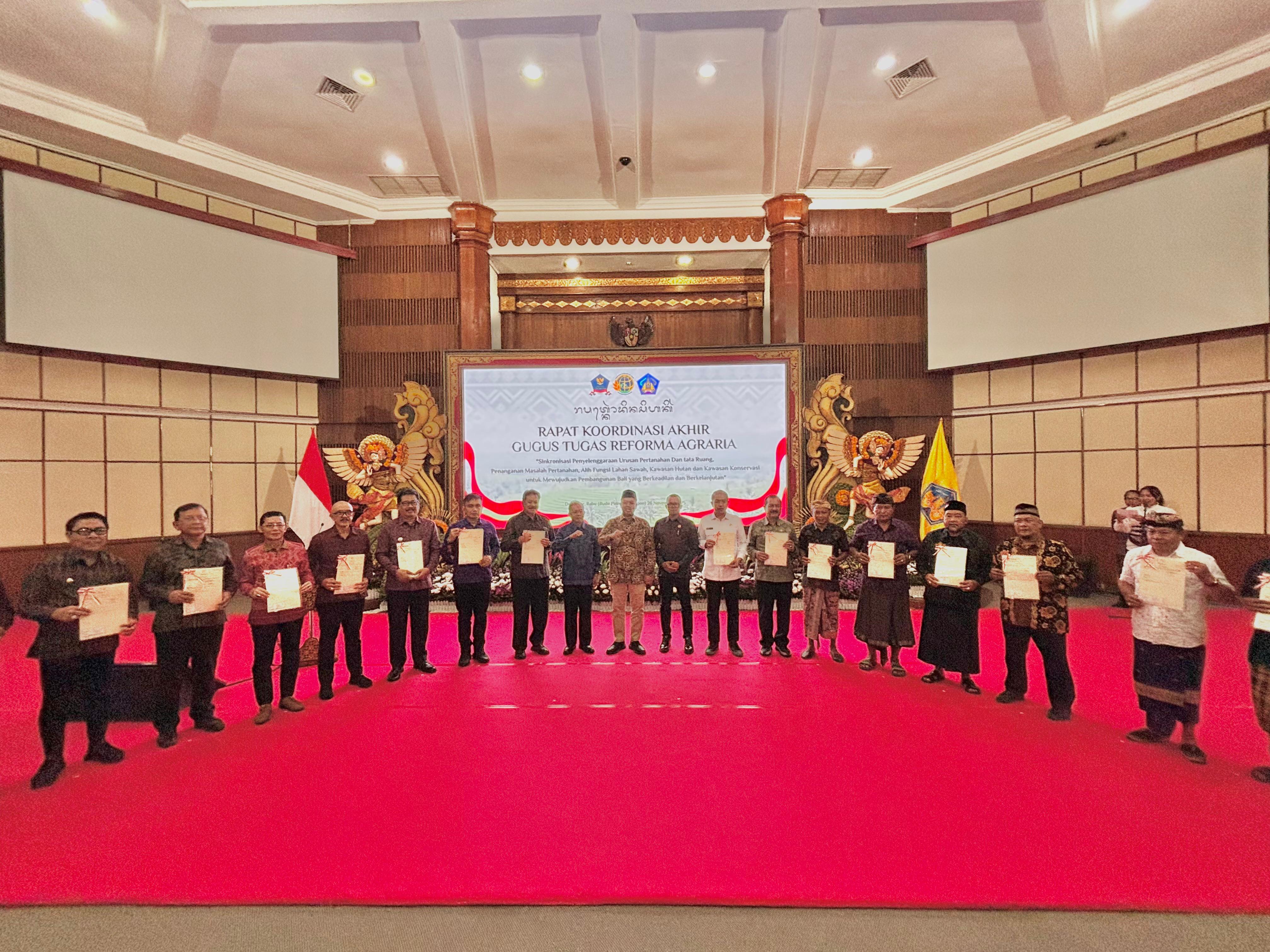 Kota Denpasar Terapkan Integrasi NIB, NOP dan NIK, Menteri Nusron Jamin Adanya Kenaikan Pendapatan Daerah