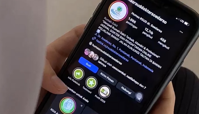 RSUD Soedarso Hadirkan Akses Informasi Ruangan dan Layanan Lewat Satu Tautan Digital