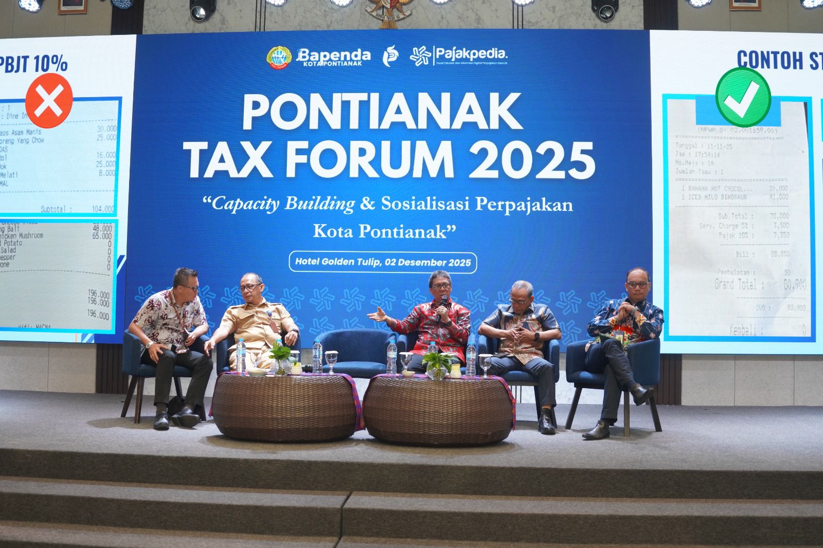 Bapenda Kota Pontianak Sosialisasikan Perwa Nomor 42 Tahun 2025