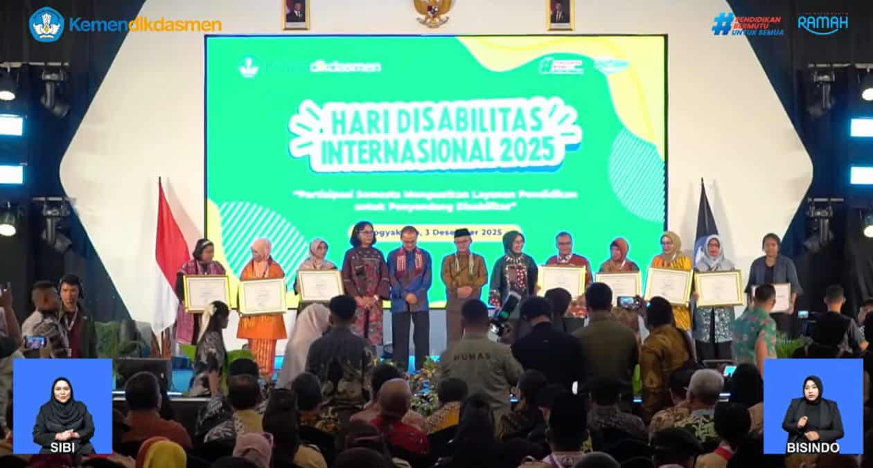 Ini Tiga Sekolah di Pontianak yang Raih Penghargaan Ramah Disabilitas Nasional