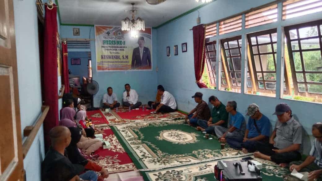 Saat Reses, Kuswandi Sampaikan Permohonan Maaf kepada Masyarakat Karena Adanya Efisiensi Anggaran dari Pemerintah Pusat