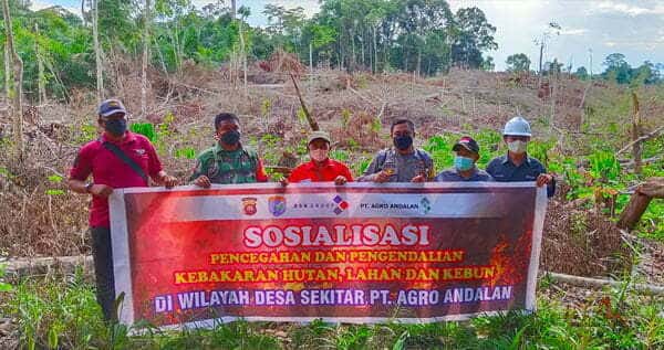 Antisipasi Karhutla, TNI-Polri Gencar Sosialisasikan Pergub Kalbar 103